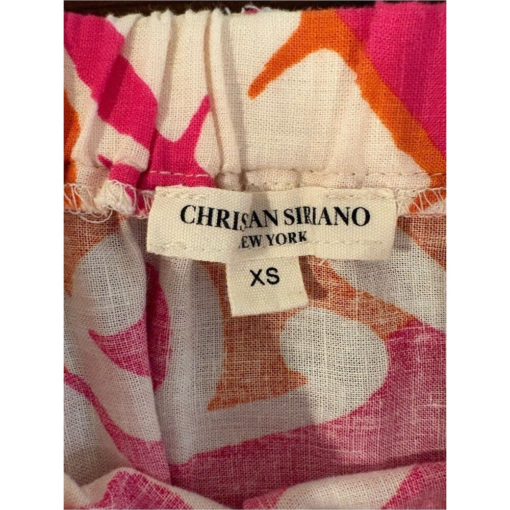 Christian Siriano Tiered Linen Blend Maxi Skirt Size XS - Picture 9 of 11